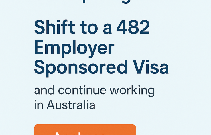 482 485 visa to 482 employer sponsored visa